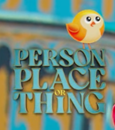 Person Place or Thing Logo